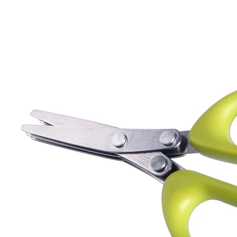 5 Layer Stainless Steel Vegetable Scissor 5 Layer Stainless Steel Vegetable Scissor